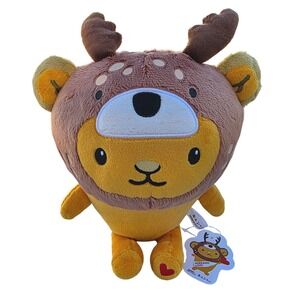 Kyun-chan Hokkaido Japan Tourism Mascot Plush Pika Deer NWT 9" Kawaii